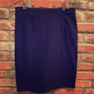 Black pencil skirt
